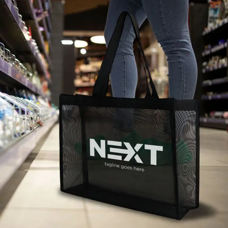 Picture of Transparent Mesh Tote Bag