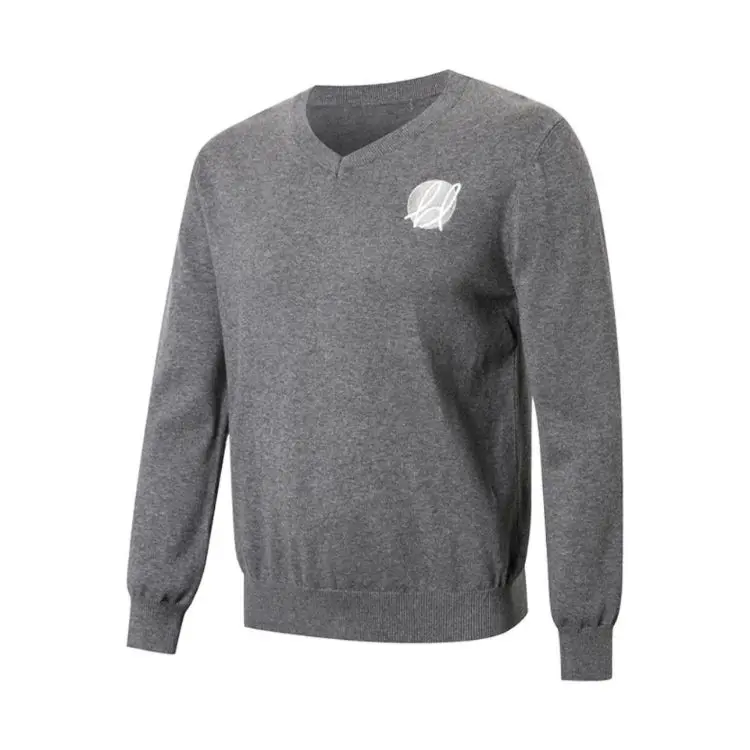 Picture of Unisex 100% Cotton V-Neck Sweater