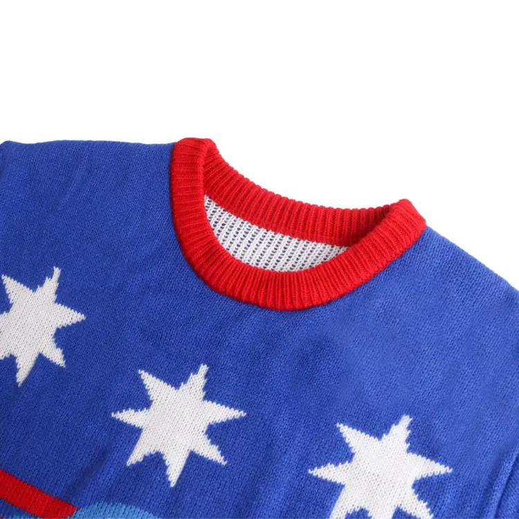 Picture of Unisex Winter Acrylic Jacquard Sweater