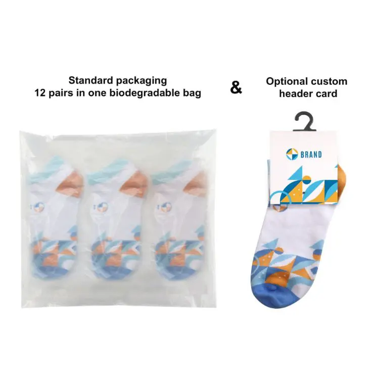 Picture of Low Cut Custom Pattern Socks