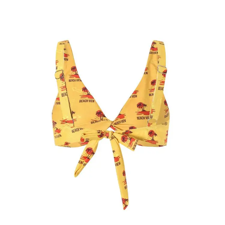 Picture of Women's Polyester Spandex Sublimated Bikini top