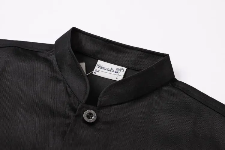 Picture of Classic 3/4 Sleeves Single Breasted Chef Jacket