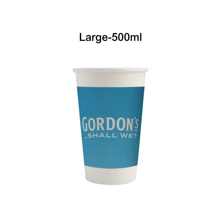 Picture of Home Compostable Aqueous Single Wall Paper Cups