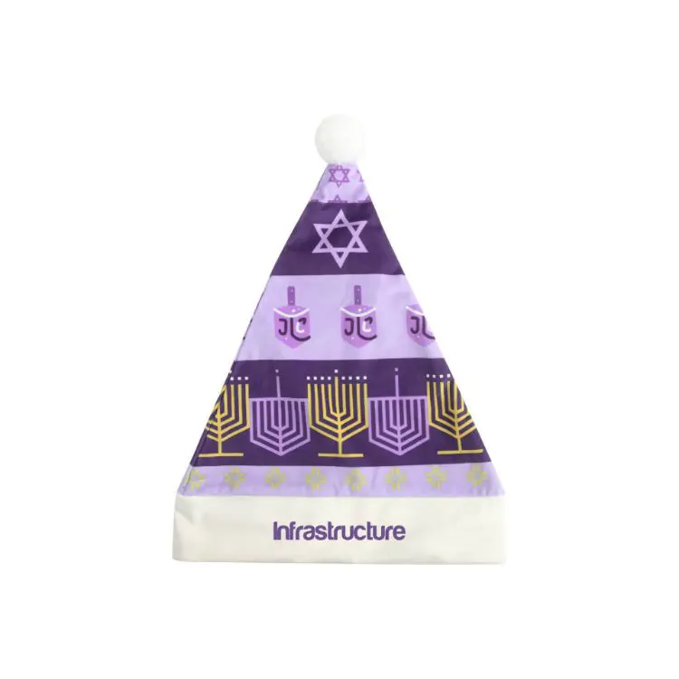 Picture of Full Colour Regular Santa Hat