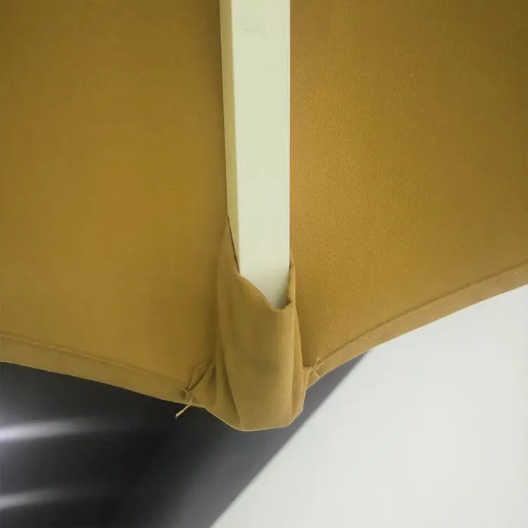 Picture of 3x3m Round Sublimation Market Umbrellas With Valances