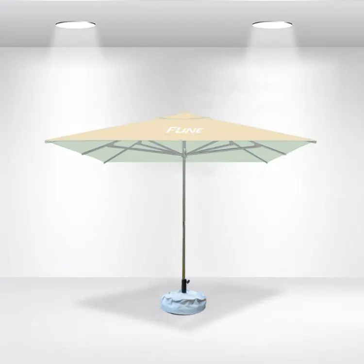 Picture of 3x3m Square Stock Colour Commercial Market Umbrella
