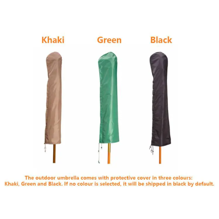 Picture of 4x4m Wind-resistant Square Stock Colour Outdoor Umbrella