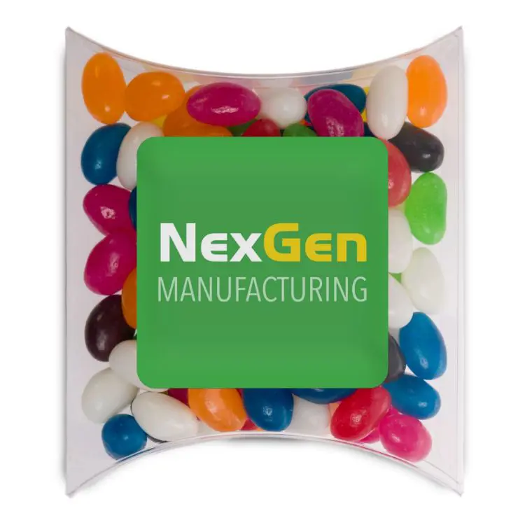 Picture of Assorted Colour Mini Jelly Beans in Pillow Pack