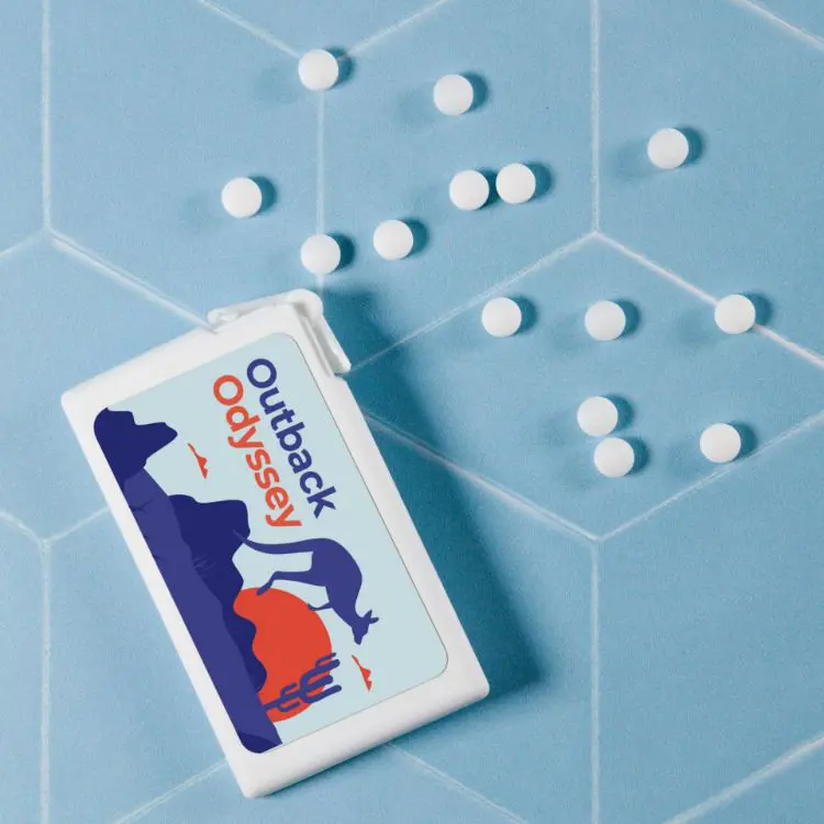 Picture of Rectangular Sugar Free Breath Mints