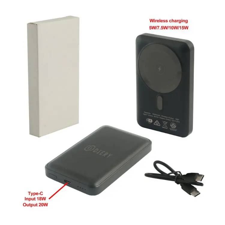 Picture of 10000mAh Full Colour Print Magnetic Power Bank