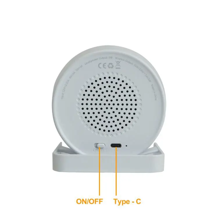 Picture of Night Light Speaker with wireless charger