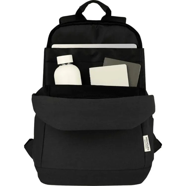 Picture of Darani GRS Recycled Canvas Anti-Theft 15" 21L Laptop Backpack