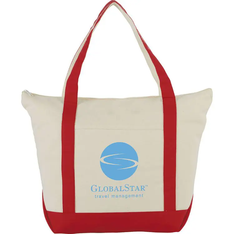 Picture of Zippered Cotton Tote 37L