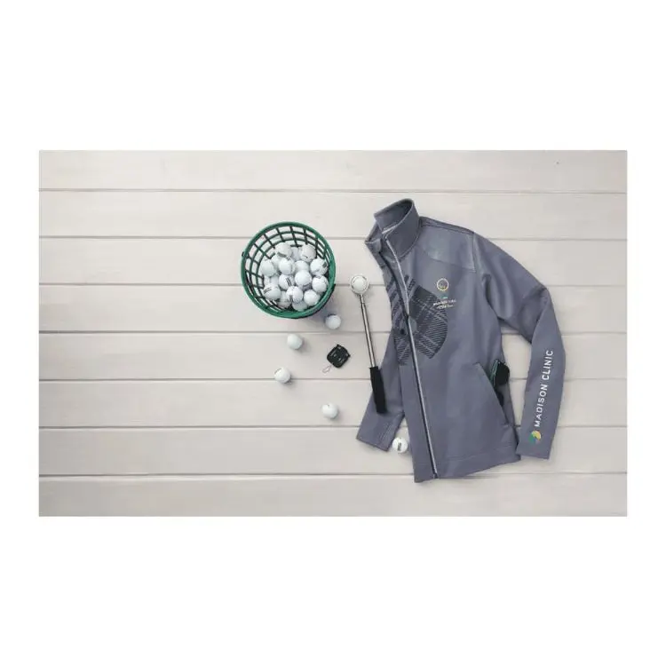 Picture of Men's Senger Knit Full Zip Performance Jacket w/ Thumb Holes