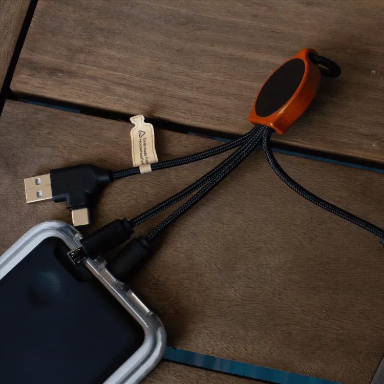 Picture of Bamboo Charging w/ RPET Cables