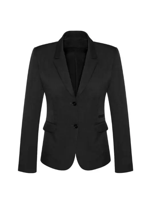 Picture of Womens Comfort Wool Stretch 2 Button Mid Length Jacket