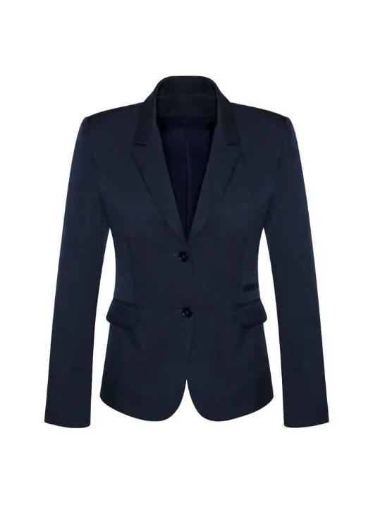 Picture of Womens Comfort Wool Stretch 2 Button Mid Length Jacket