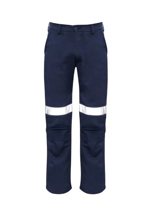 Picture of Mens Orange Flame Traditional Style Taped Work Pant