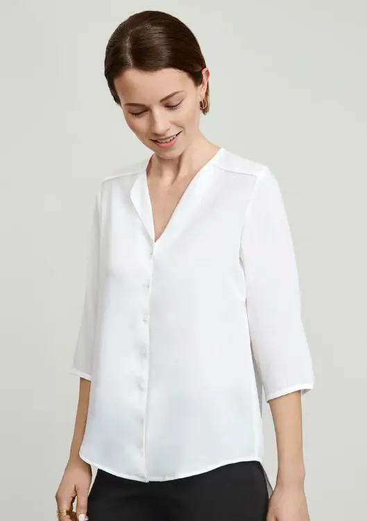 Picture of Womens Lily Longline Blouse