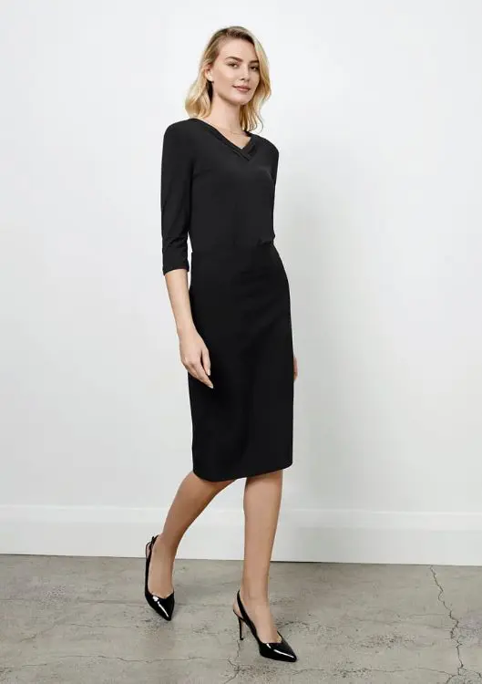 Picture of Womens Classic Below Knee Skirt