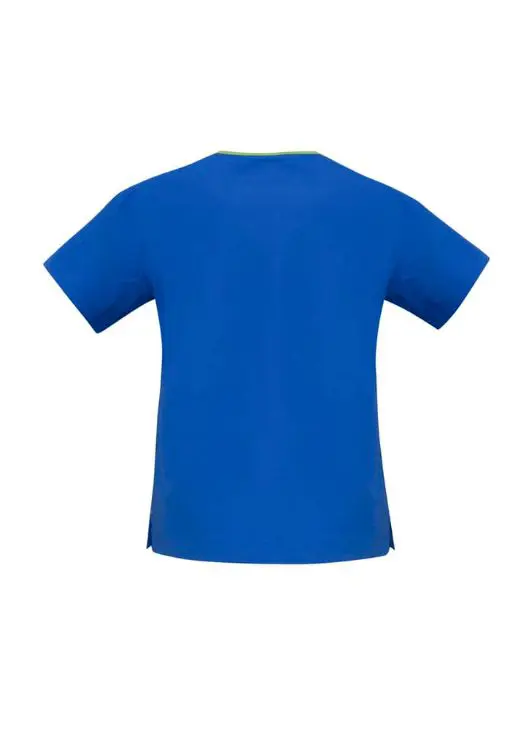 Picture of Classic Womens Contrast Crossover Scrub Top
