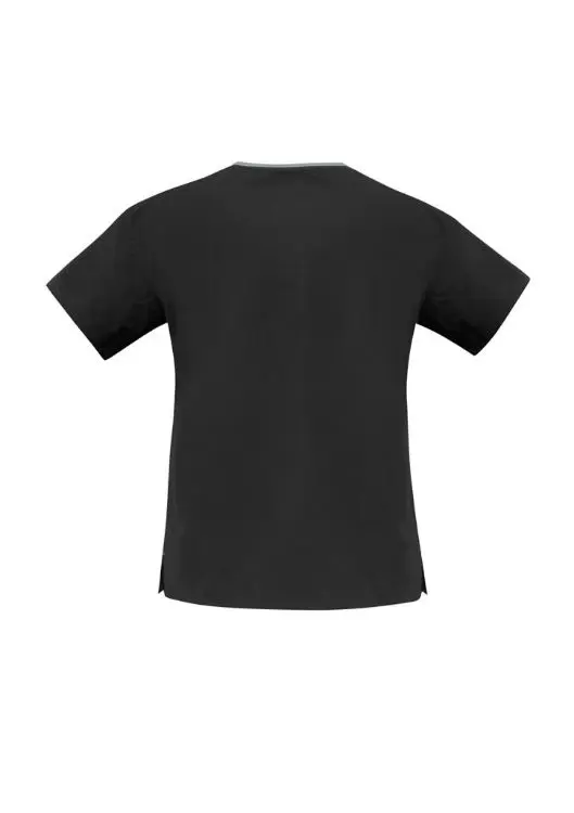 Picture of Classic Womens Contrast Crossover Scrub Top