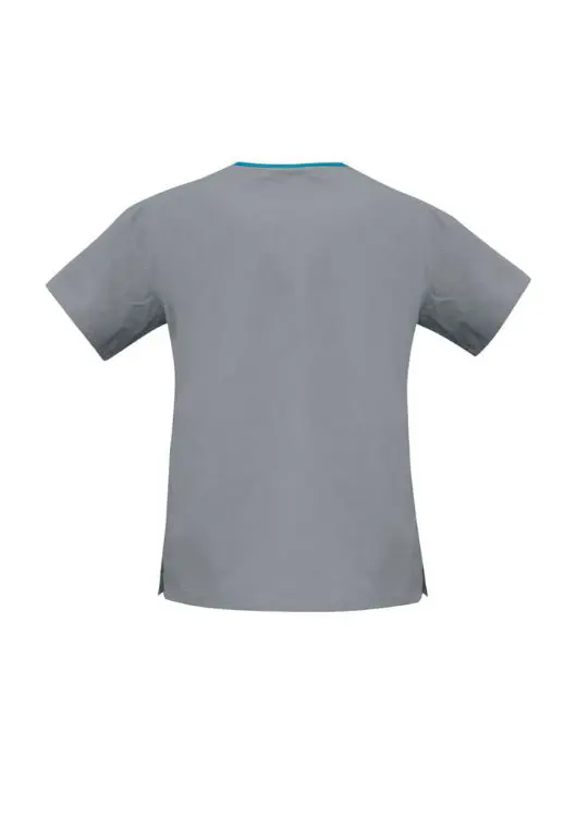 Picture of Classic Womens Contrast Crossover Scrub Top