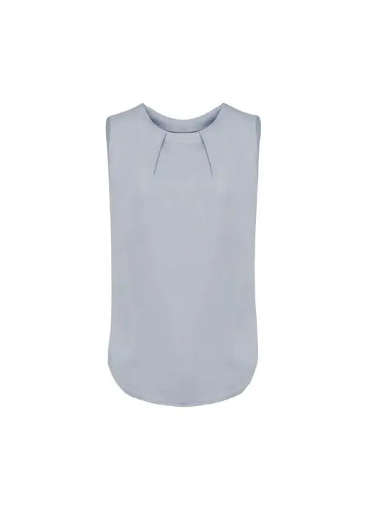 Picture of Womens Estelle Sleeveless Pleat Detail Blouse