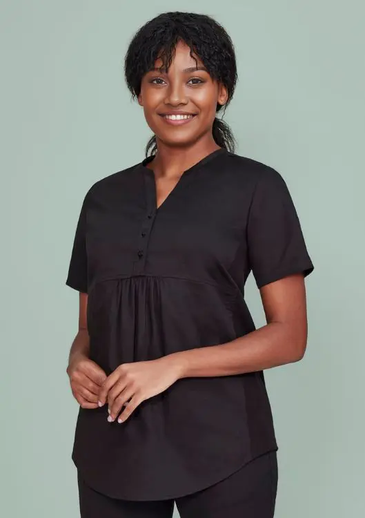 Picture of Womens Rose Tunic Scrub Top