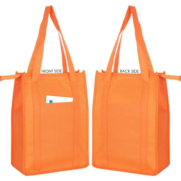 Picture of Non Woven Cooler Bag with Top Zip Closure