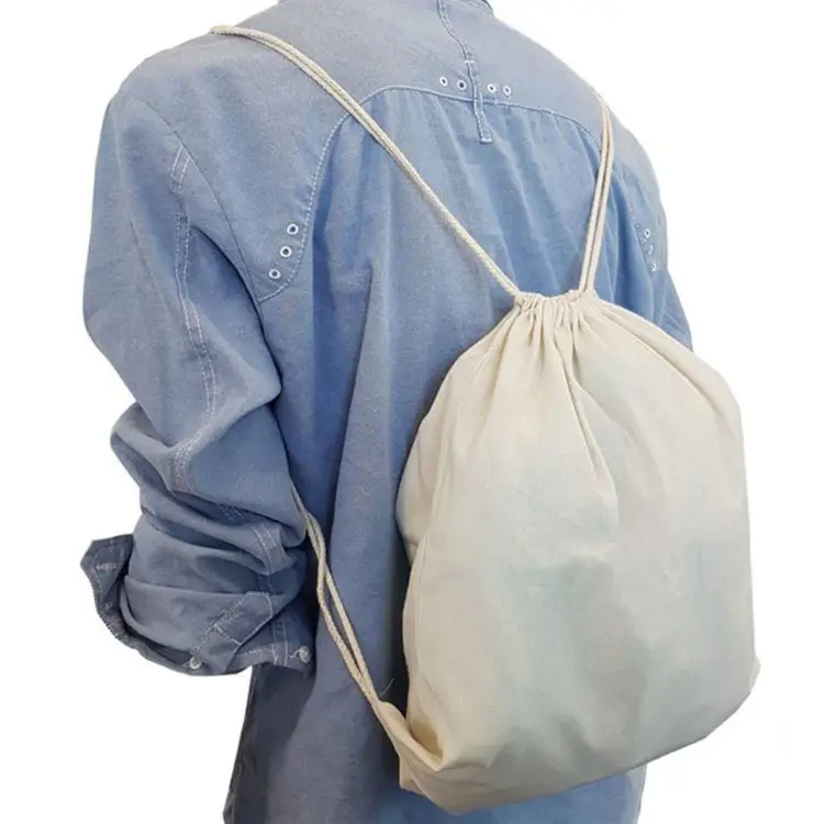 Picture of Calico Library Bag Drawstrings