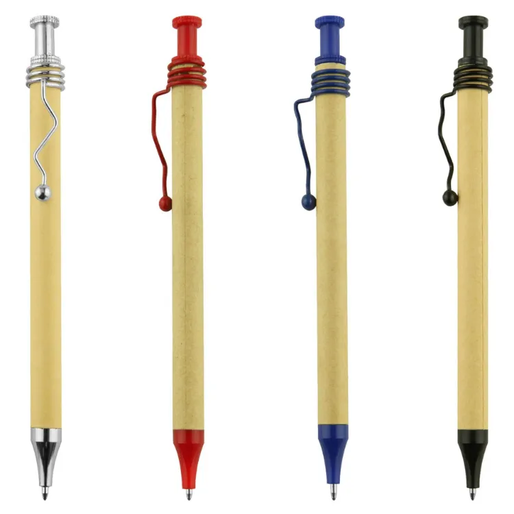 Picture of Spiral Recycled Cardboard Pen