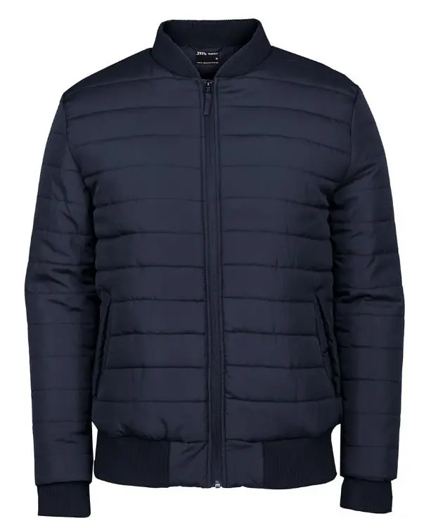 Picture of JB's Puffer Bomber Jacket Black
