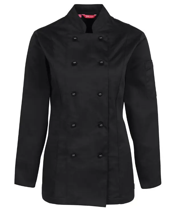 Picture of JB's Ladies L/S Chef's Jacket White