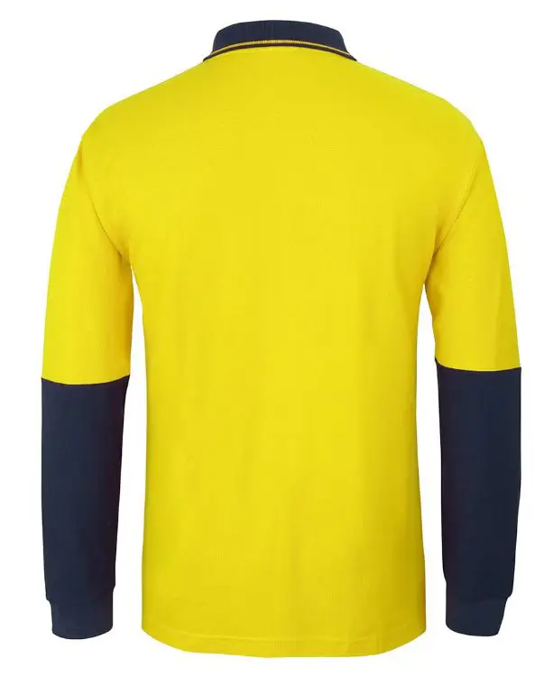 Picture of JB's Hv L/S Cotton Pique Trad Polo