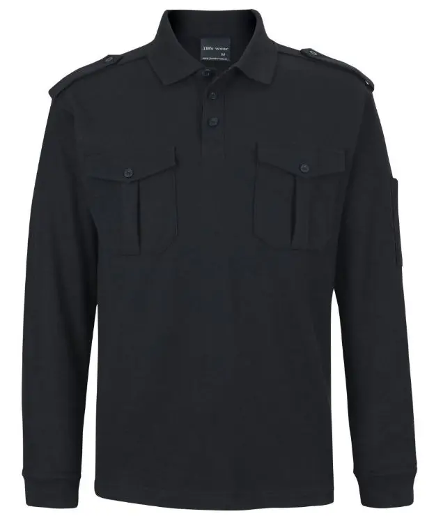 Picture of JB's L/S 250 Epaulette Polo