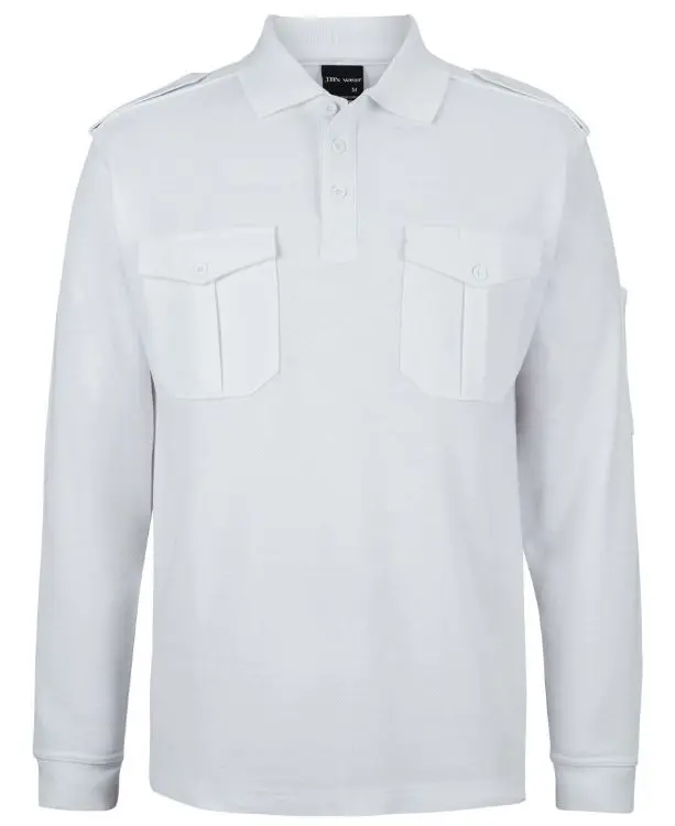 Picture of JB's L/S 250 Epaulette Polo