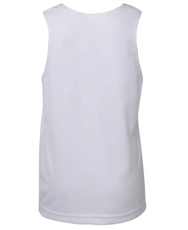 Picture of Podium Kids Poly Singlet Black