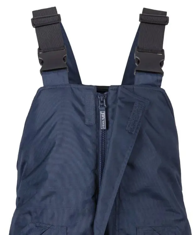 Picture of JB's Freezer Bib & Brace With Tape Navy/Lime