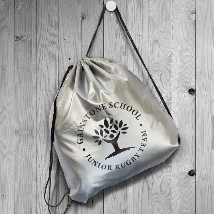 Picture of Titanium Drawstring Backpack