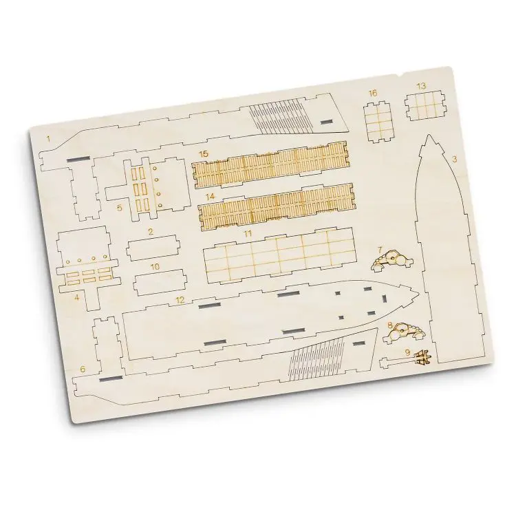 Picture of BRANDCRAFT Cargo Ship Wooden Model