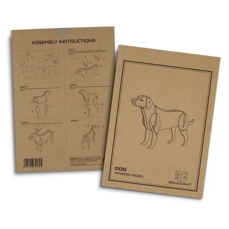 Picture of BRANDCRAFT Dog Wooden Model