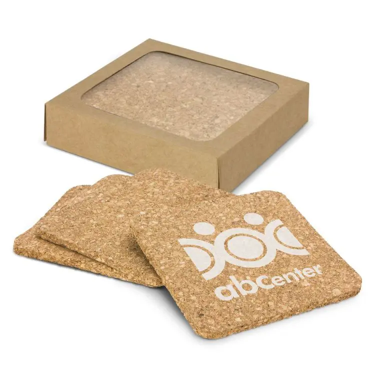 Picture of Oakridge Cork Coaster Square - Set of 4