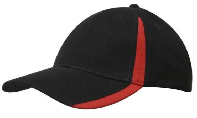 Picture of Brushed Heavy Cotton Cap with Inserts on the Peak & Crown