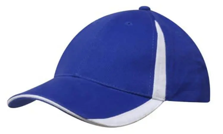 Picture of Brushed Heavy Cotton Cap with Inserts on the Peak & Crown