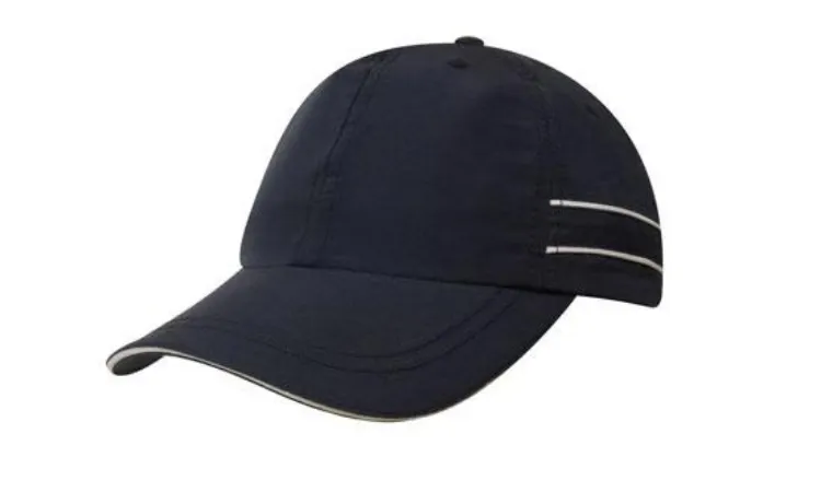 Picture of Microfibre Sports Cap with Piping and Sandwich
