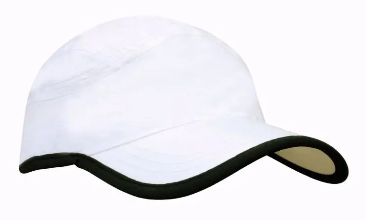 Picture of Microfibre Sports Cap with Trim on Edge of Crown & Peak