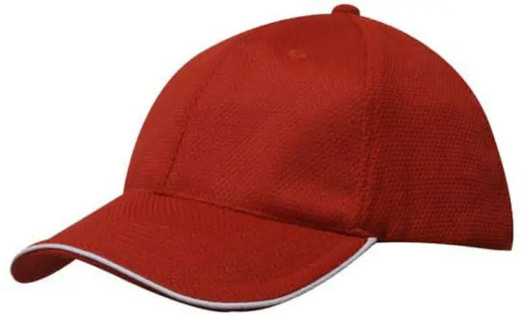 Picture of Double Pique Mesh Cap with Open Sandwich