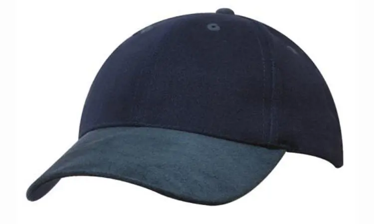 Picture of Brushed Heavy Cotton Cap with Suede Peak