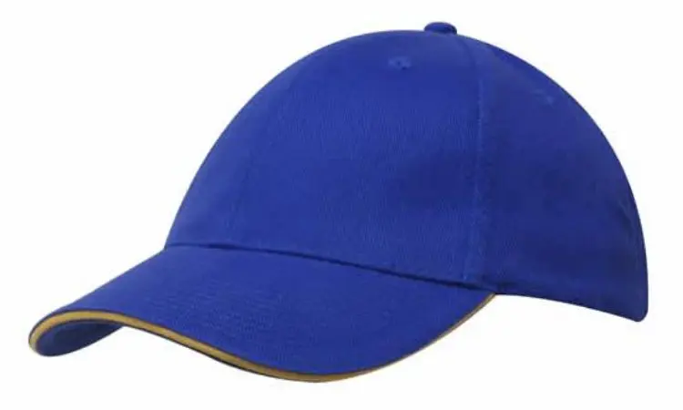 Picture of Brushed Heavy Cotton Cap with Sandwich Trim